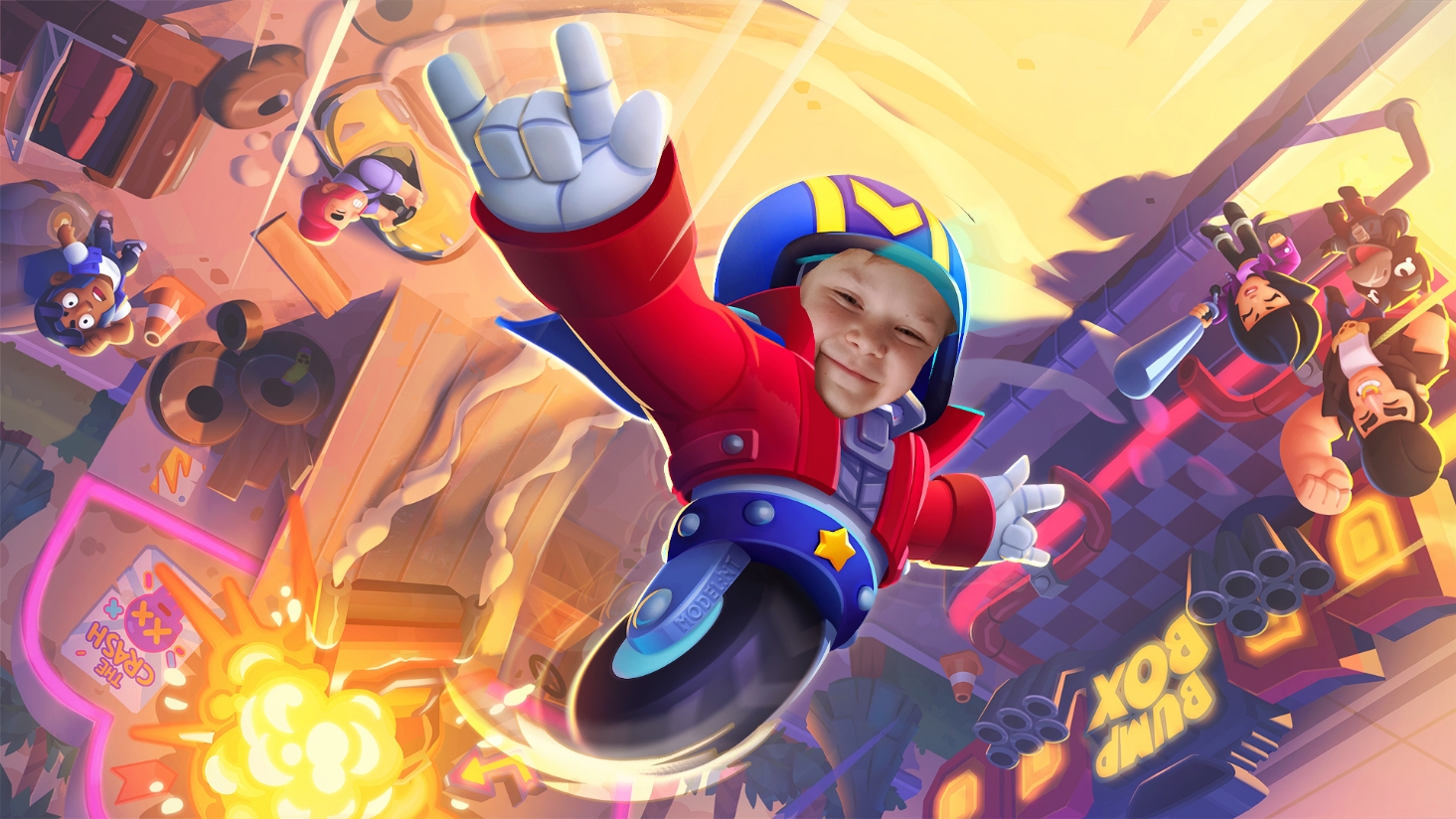 🌟BRAWL STARS бой с СТУ 🤖