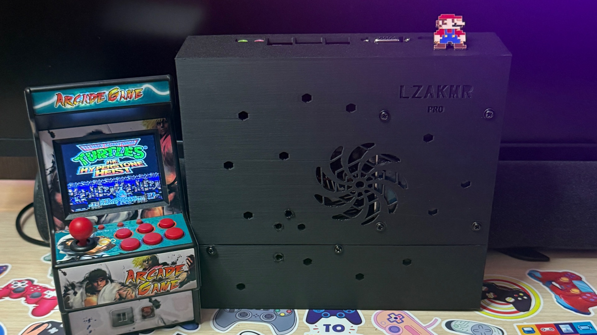 Игровая консоль X8 Retro на базе ноутбучного железа от LZAKMR