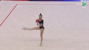 Выступление Дарьи Варфоломеев на кубоке мира 2026 с мячом