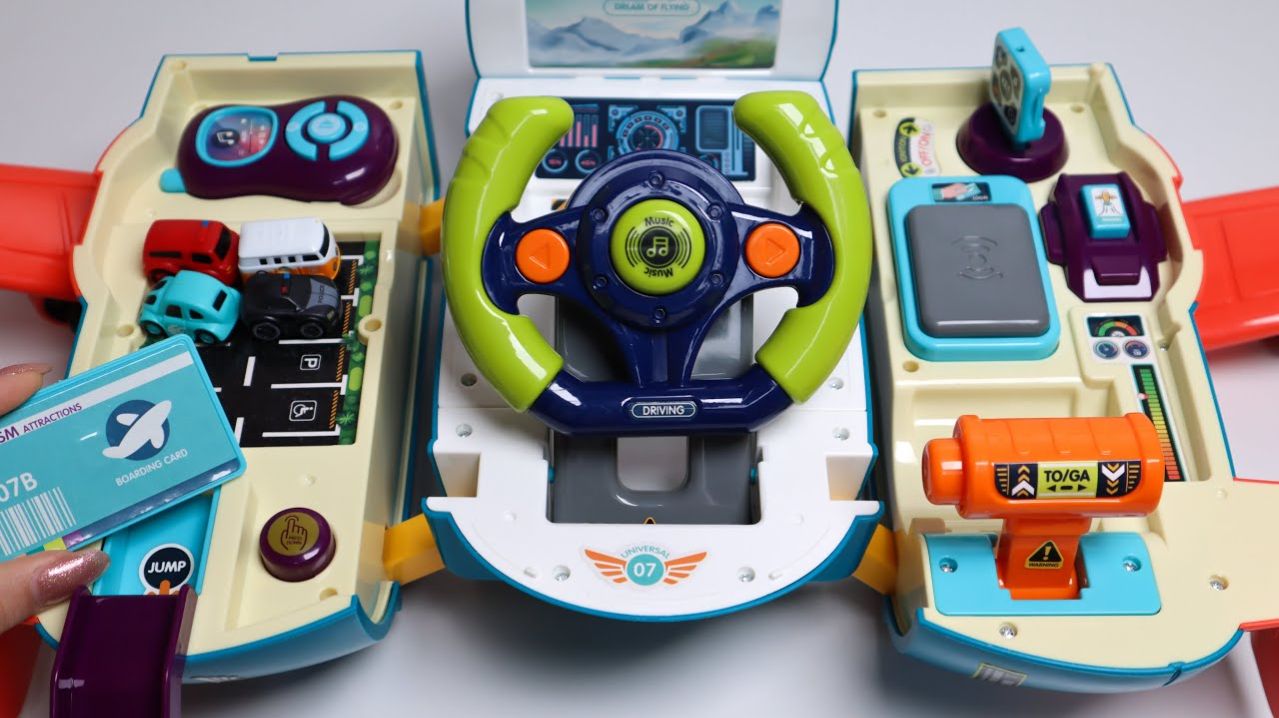 Самолет-трансформер! Детские мультики смотреть! Обзор игрушек! Игры для детей и распаковка!