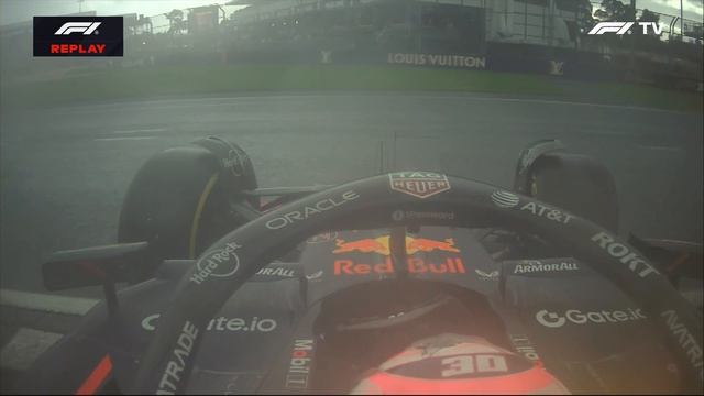 Формула 1. Авария Лоусона на ГП Австралии 2025 (гонка)