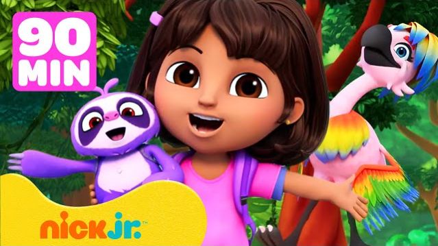 🍿 Даша спасает животных в джунглях! 🐦🦥 90 минут приключений!