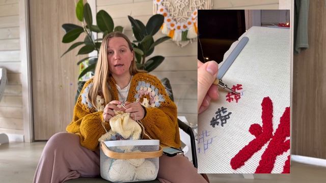 История создания детской метрики с редким именем Эйно. Ковровая вышивка