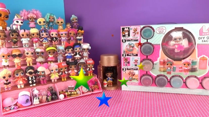 ФАБРИКА ЛОЛ СЮРПРИЗ Распаковка Куклы ЛОЛ ДЕЛАЕМ КРАСИВЫМИ! LOL Surprise Glitter Factory