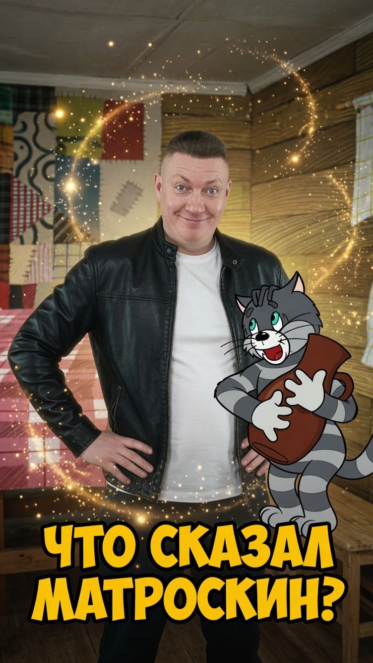 Кот Матроскин МАТЕРИТСЯ?! 🐱