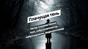 Плачущая тень. Алмаева Ирина (поэт, нейрокомпозитор, режиссер-сценарист, видеомонтажер).