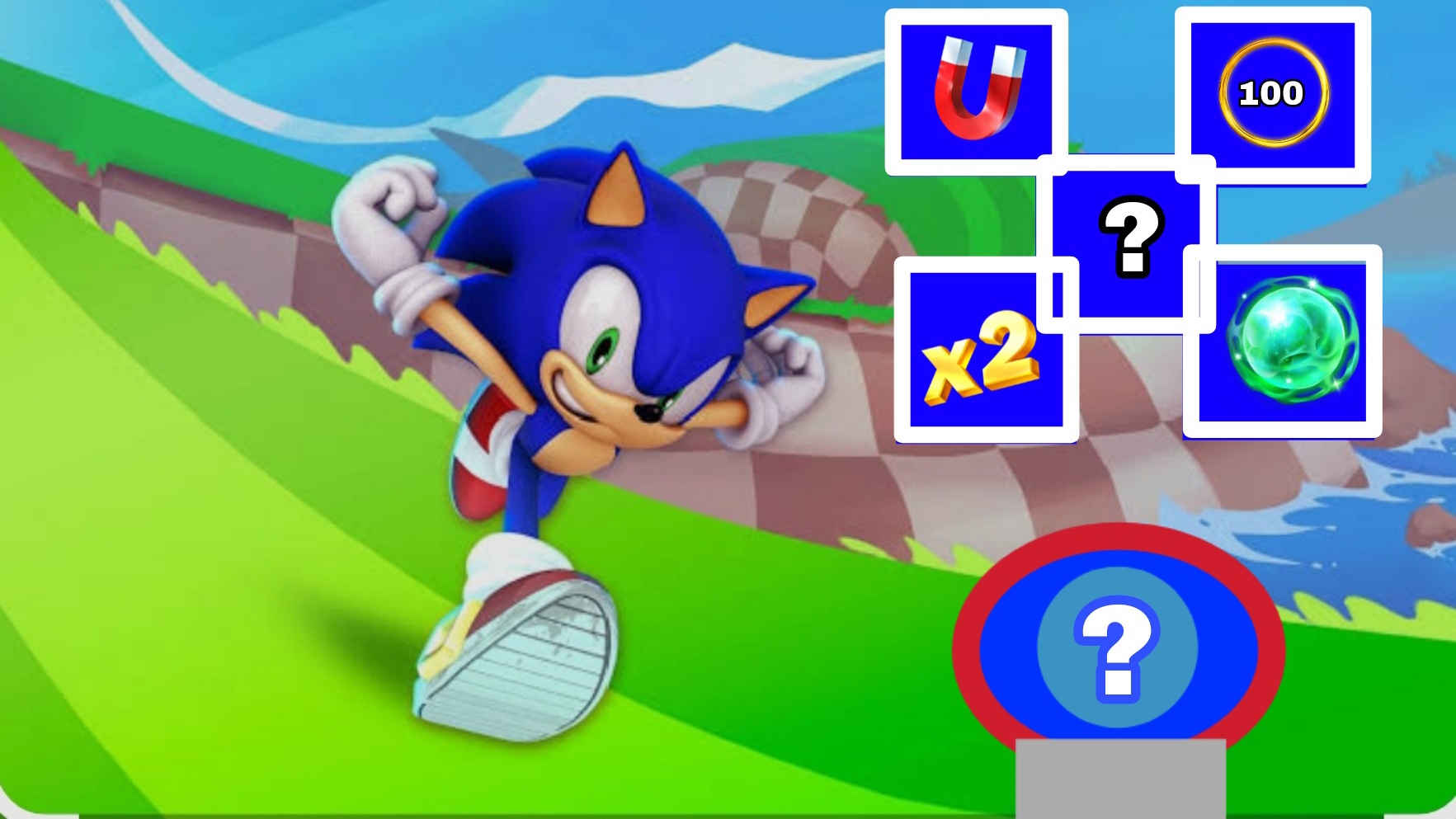 Событие Множитель x2, магнит, щит, и золотые кольца