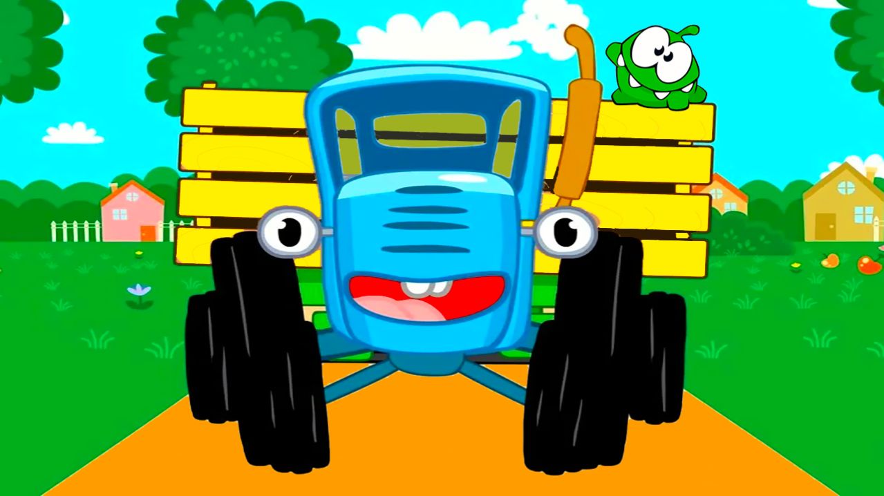 Синий Трактор по Полям｜Учим Цвета для Детей｜Синий Трактор Смотреть | Синий Трактор для малышей