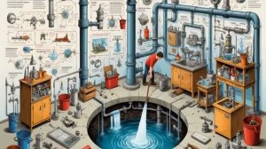 Эффективная прочистка труб канализации при срочных засорах