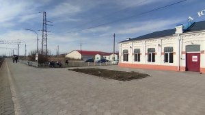 Станция Любинская. Грузовой со стороны Омска.