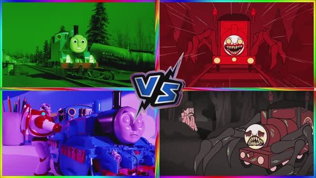 МУЛЬТИК ПРО ПАРОВОЗИКИ Томас Мутант против Доброго Паровозика 🚂 БИТВА МОНСТРОВ 💥