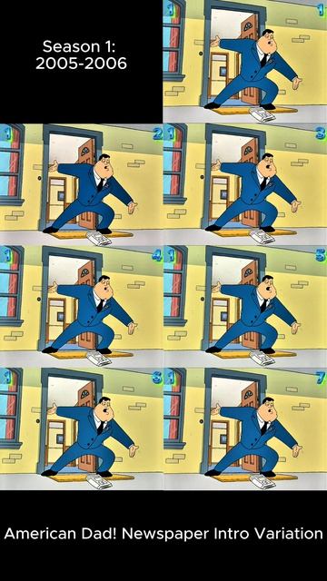 American Dad! Newspaper Intro Variation! Season 1