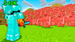 СТРОЙ СРАЖАЙСЯ И ВЫИГРАЙ 10.000 - Новые видео МАЙНКРАФТ