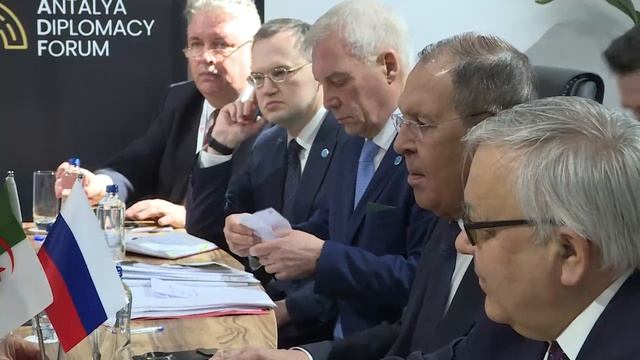 С.Лавров и А.Аттаф, Анталья, 19 апреля 2026 года