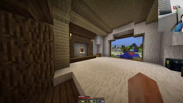 делаем с друзьями крутые базы и защещяемся от драконов 1 часть