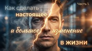 Как сделать настоящее и большое изменение в жизни