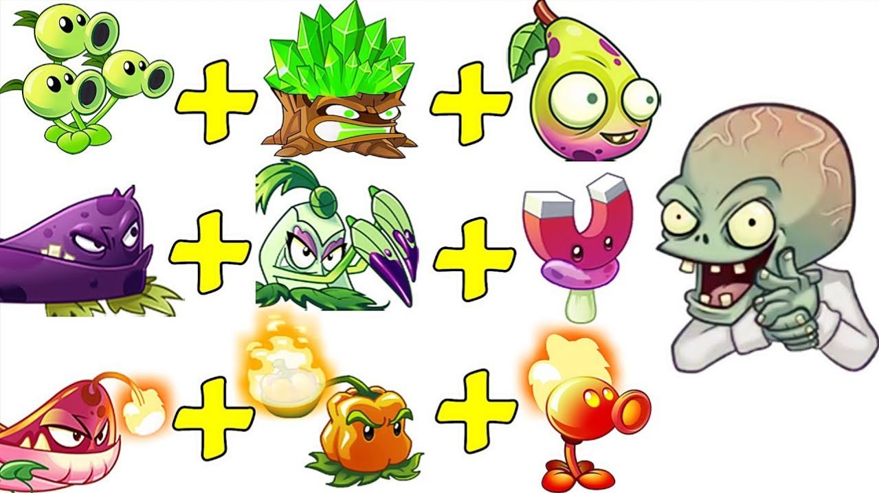 Растения против Зомби ПвЗ Fusion Plants Vs. Zombies Hybrid Grafted Mod PvZ мод Битва прохождение