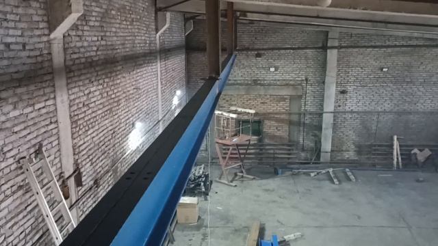 монтаж подвесного кранового пути