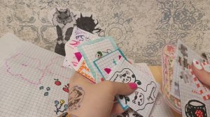 распаковка бумажных сюрпризов 🫶