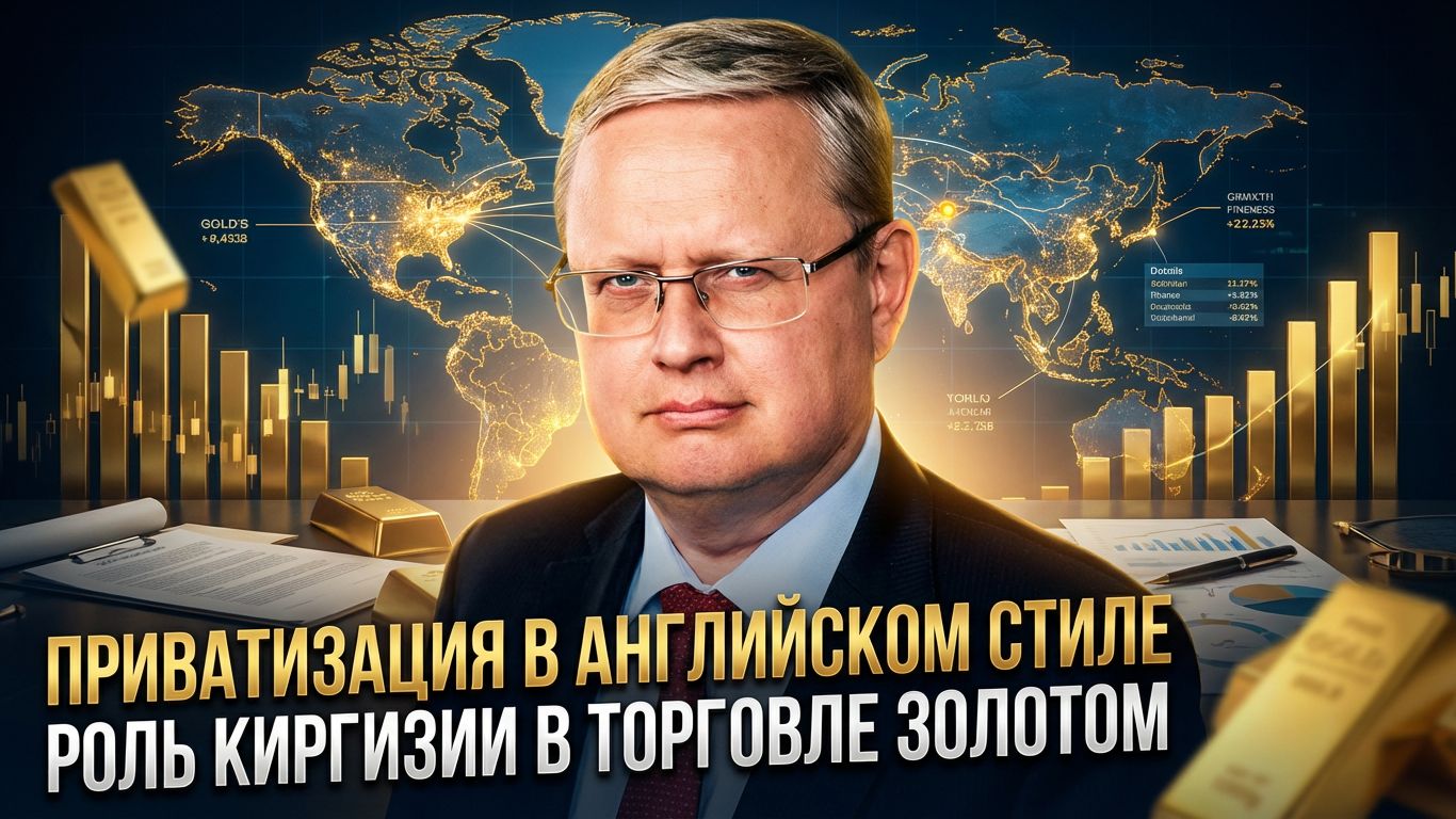 Михаил Делягин | Приватизация в английском стиле. Роль Киргизии в торговле золотом