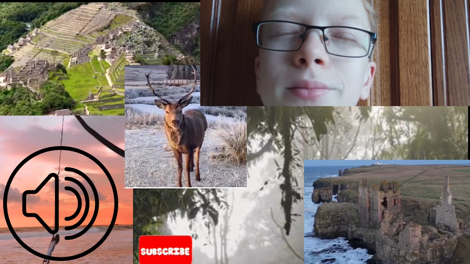 ❤️🔥Релакс природа. Звуки! Города, просторы для души, Тайга, дождь, пение 🕊🐦, красота. Yura0_001)