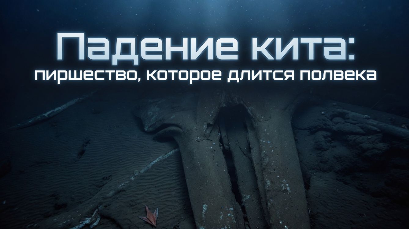 Как один мёртвый кит кормит бездну десятилетиями..