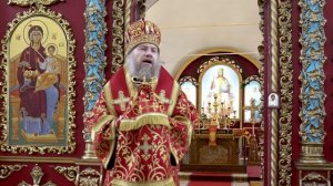 Проповедь митрополита Леонтия в Воскресенском храме города Воронеж