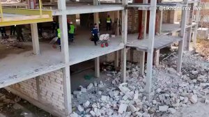 В Дубне в микрорайоне «Ривер-клаб» приступили к достройке первого из трех зданий