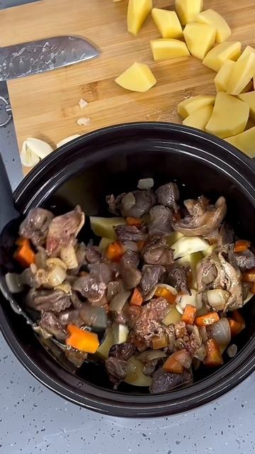 Беру самые простые продукты! Вкусно,как у БАБУШКИ! ! Жаркое «Сборное», рецепт проверенный,удачный!