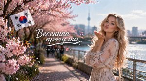 Весенняя прогулка по Сеулу. Прекрасная Весенняя прогулка по Сеулу, день и ночь #1