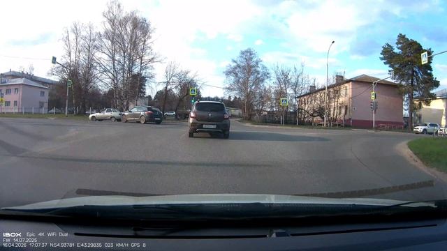 IBOX Epic 4K WIFI DUAL съемка днем