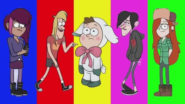 МУЛЬТИК ГРАВИТИ ФОЛЗ против БОЙФРЕНДА 🌲 ВЕСЕЛЫЙ ТАНЕЦ Диппер и Мэйбл ФНФ