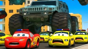 Мультики про машинки - Большие машины - Тяжелые грузовики - Сборник - Мультики для детей