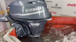 Запуск двигателя Yamaha F25 EFI
