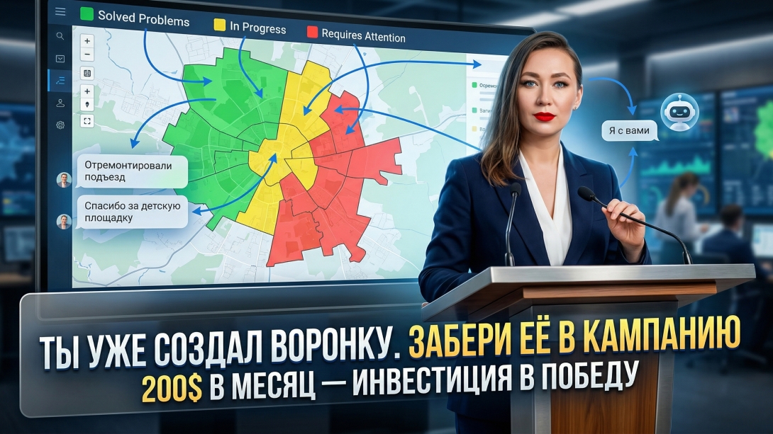 Политик, забирай в свою кампанию главный инструмент победы