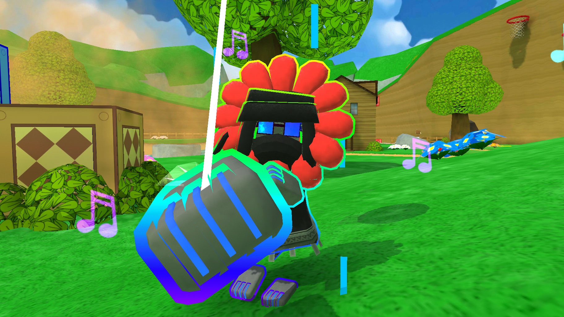 прохождение астрального храма со всеми сундуками в Super Bear Adventure