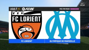 Лорьян - Марсель 30 тур Лига 1 Чемпионат Франции 25/26 FC26