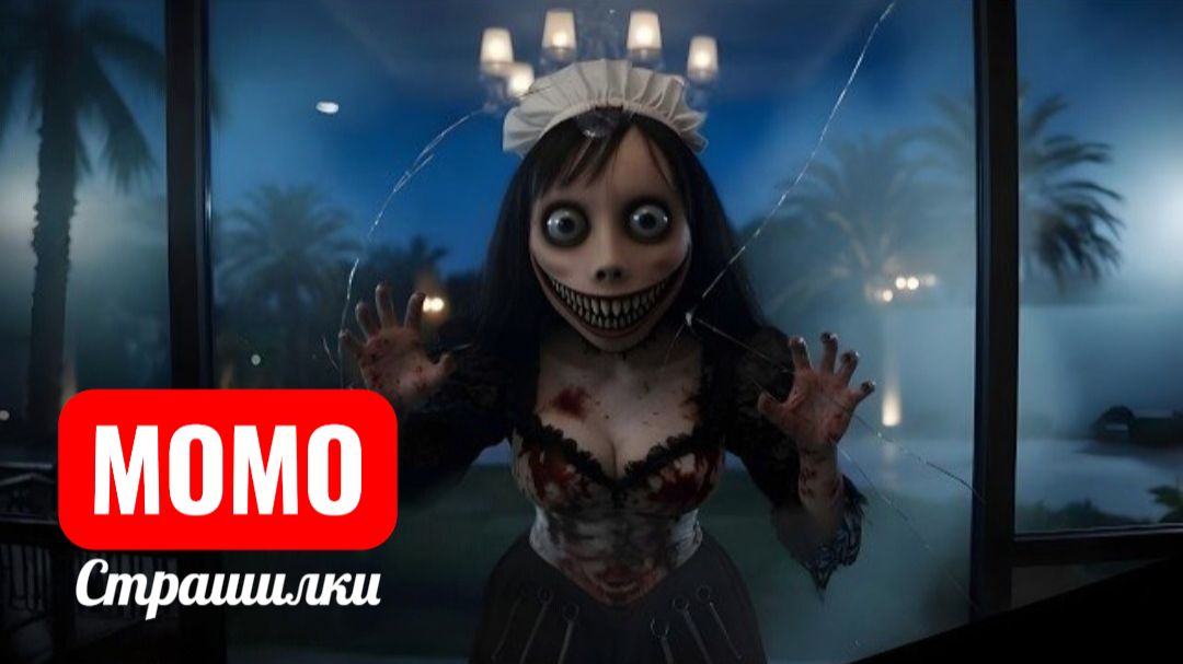 Момо в окне в 3 часа ночи. СТРАШИЛКИ МОМО