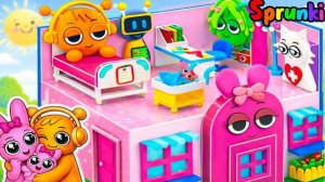 ДЕЛАЕМ БОЛЬНИЦУ СПРУНКИ С ОРЕН И ПИНКИ | НАБОР ДОКТОРА ИЗ ПЛАСТИЛИНА SPRUNKI INCREDIBOX СПРУНКИ ВРАЧ