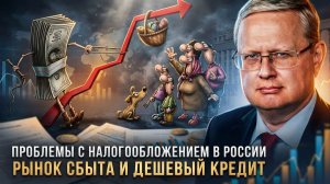 Михаил Делягин | Проблемы с налогообложением в России. Рынок сбыта и дешевый кредит