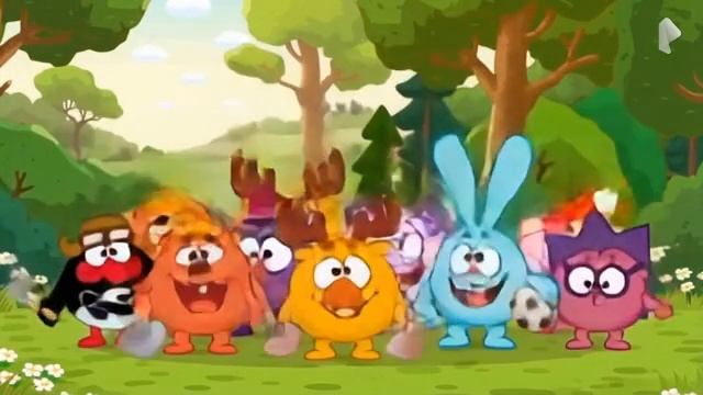 Смешарики заставка ИИ