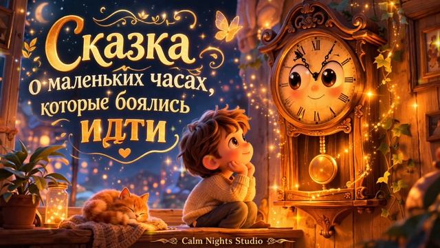 Сказка о маленьких часах, которые боялись идти | Трогательная история для души