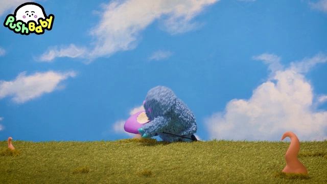 MOKETTO  Nibble At Mushroom  Puppet PushBaby Official