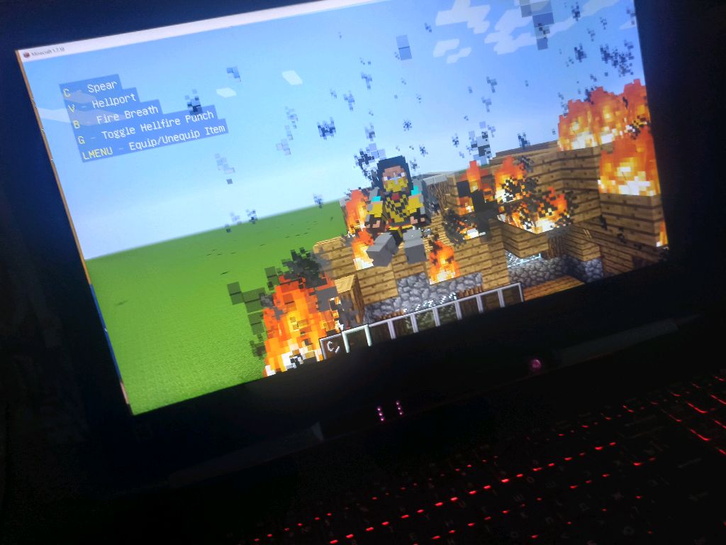 Minecraft разные скины и моды