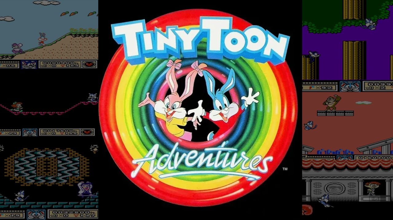 Tiny Toon Adventures / Тини Тун полное прохождение игры на Денди (NES / Dendy)