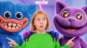 ХАГГИ ВАГИ И КЭТ НЭП В РЕАЛЬНОЙ ЖИЗНИ!