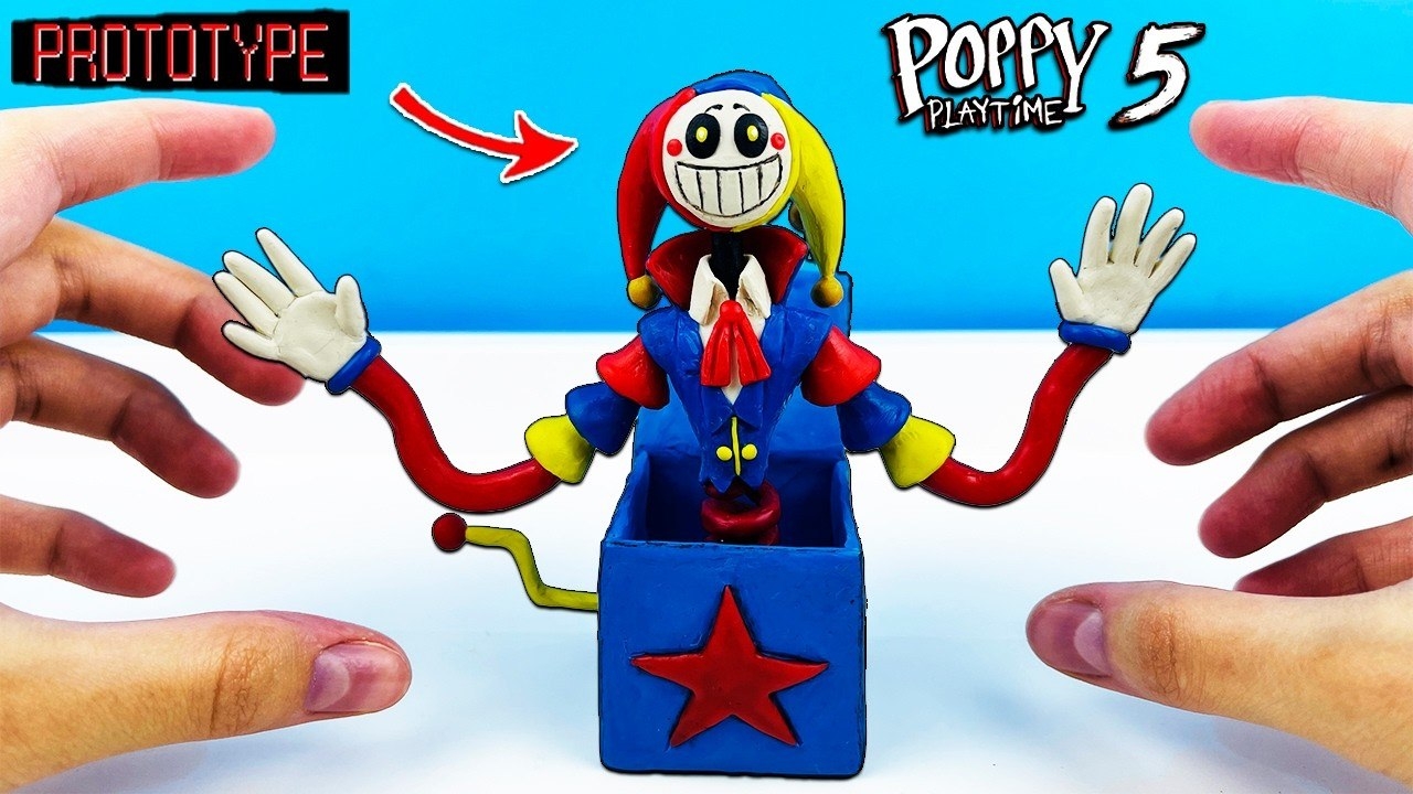 [Лепка ОК] Лепим Арт ПРОТОТИПА ПОППИ ПЛЕЙТАЙМ 5 | The Prototype Poppy Playtime Chapter 5