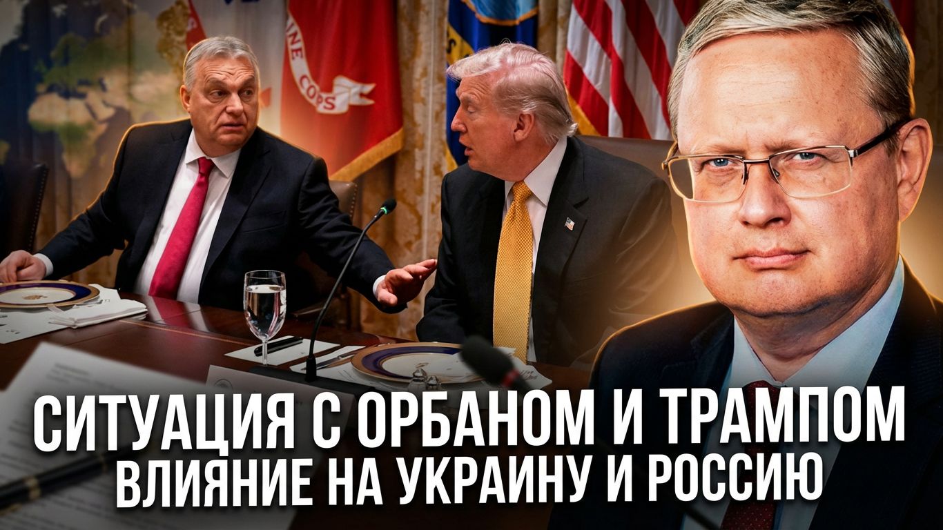 Михаил Делягин | Ситуация с Орбаном и Трампом. Влияние на Украину и Россию