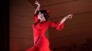 Красавица станцует и споет, огонь и страсть, конечно же талант, на сцене... Испанка, не иначе