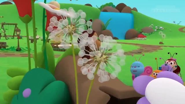 Колеса автобуса крутятся. Детские песенки, мультики. Любимые насекомые. Песенки для малышей и детей